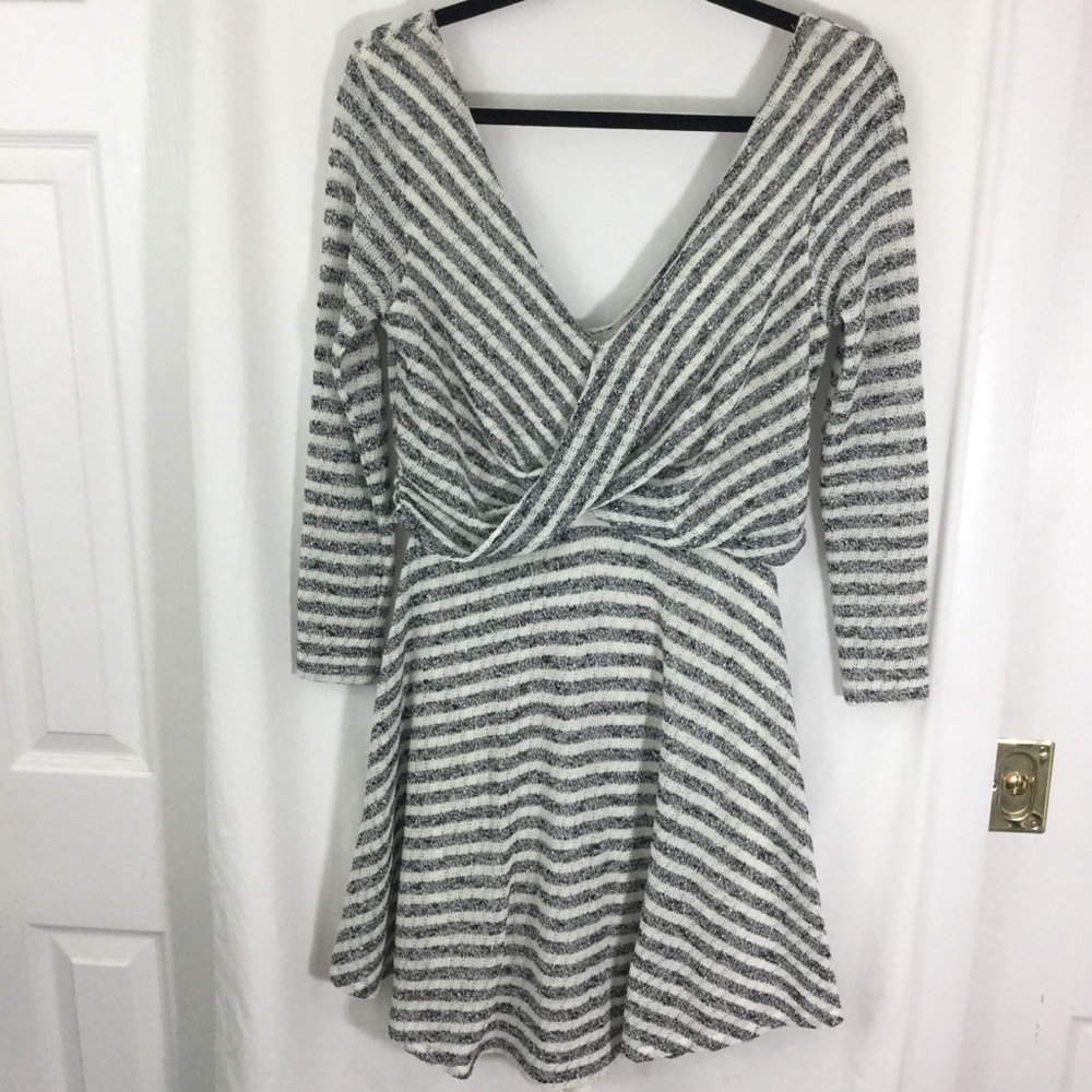 Free People Dress Size S.P Knit Sweater White